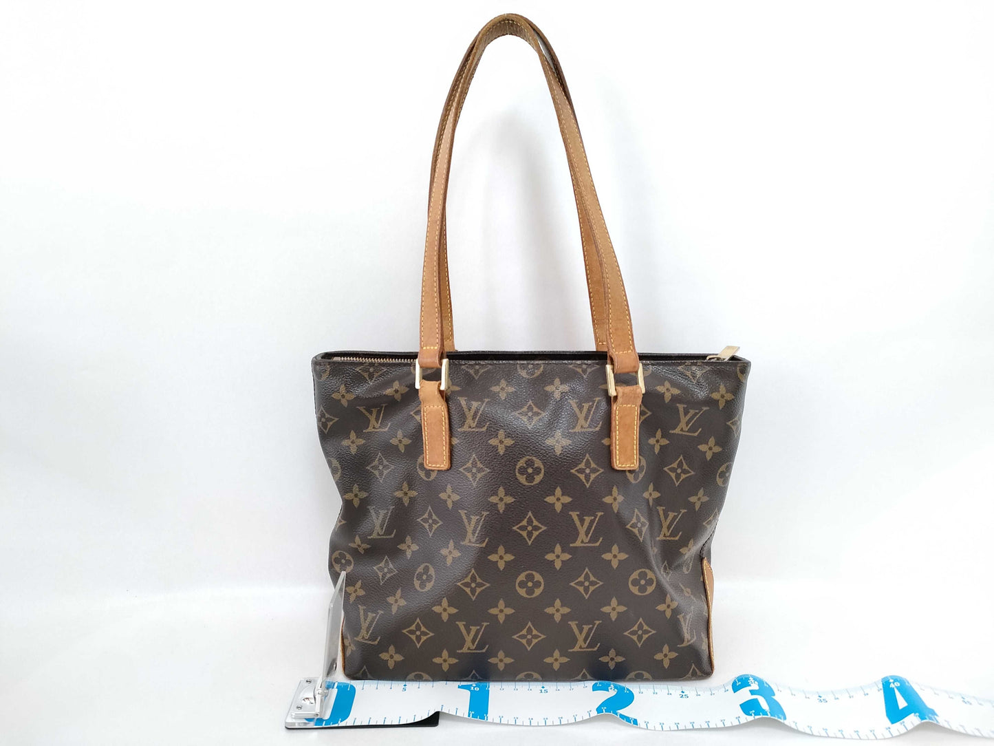 LOUIS VUITTON Monogram Caba Piano Tote Bag M51148 VI0094