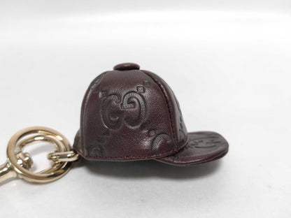 GUCCI GUCCI Keychain Leather Cap Key Case/Keychain