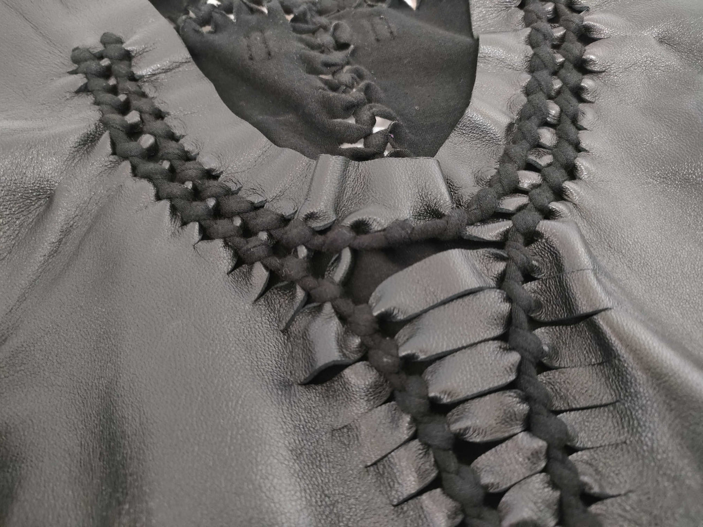 JEAN PAUL GAULTIER Jean Paul Gaultier Leather Vest Women's Size 40