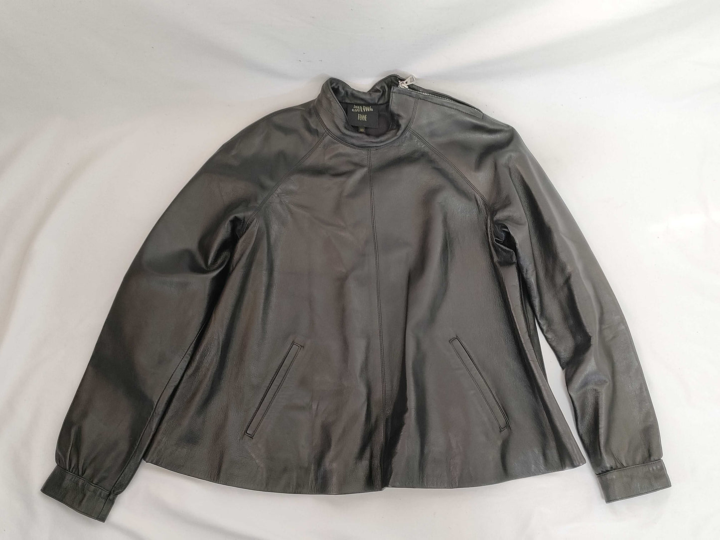 JEAN PAUL GAULTIER Jean Paul Gaultier Leather Rider's Jacket Women's Size 40 Tops