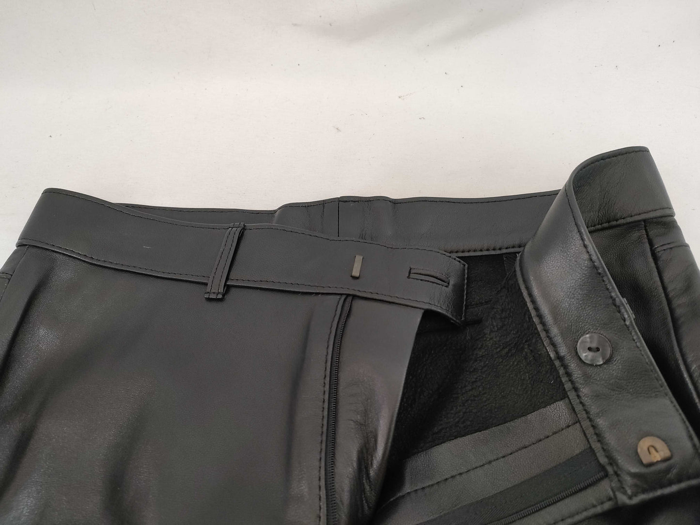 JEAN PAUL GAULTIER Jean Paul Gaultier Leather Pants Women's Size 40