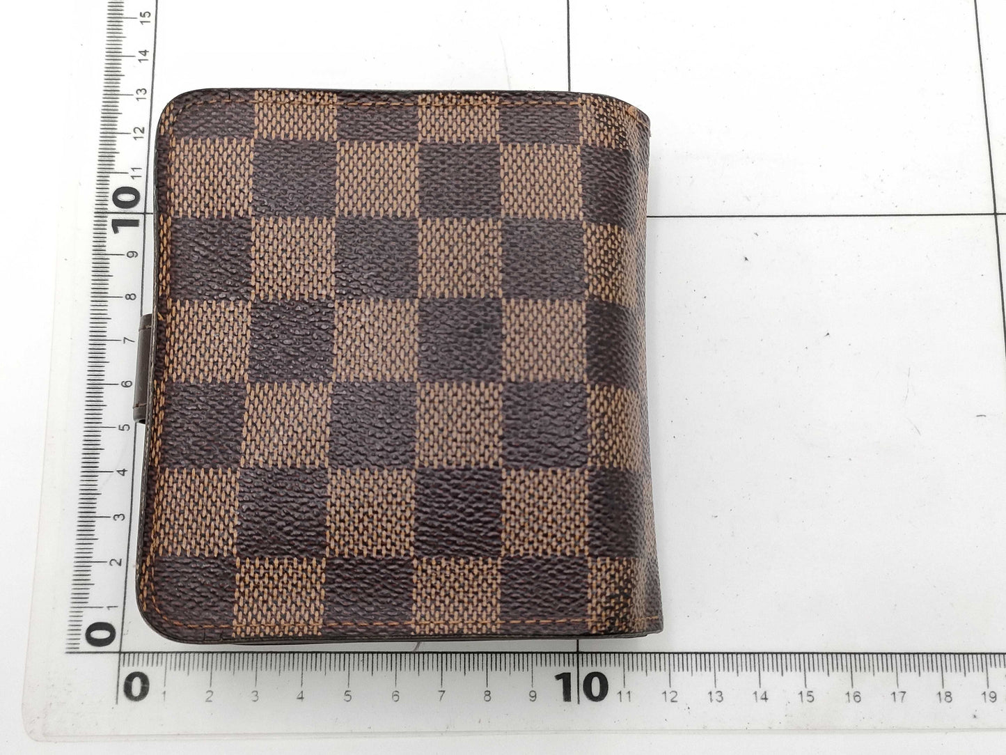 LOUIS VUITTON Damier Compact Zip SD0044 Wallet