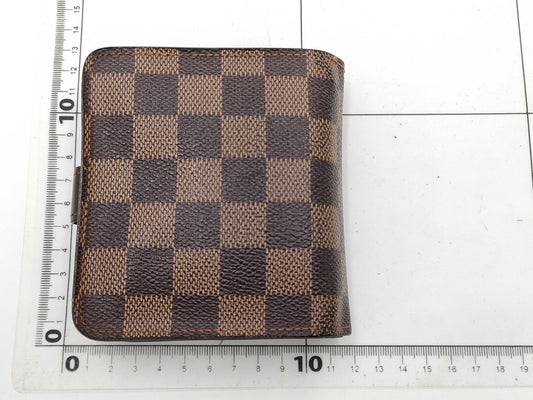 LOUIS VUITTON Damier Compact Zip SD0044 Wallet