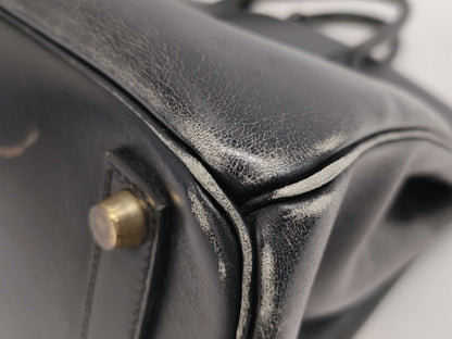 HERMES Haute Couture 32 □E engraved bag