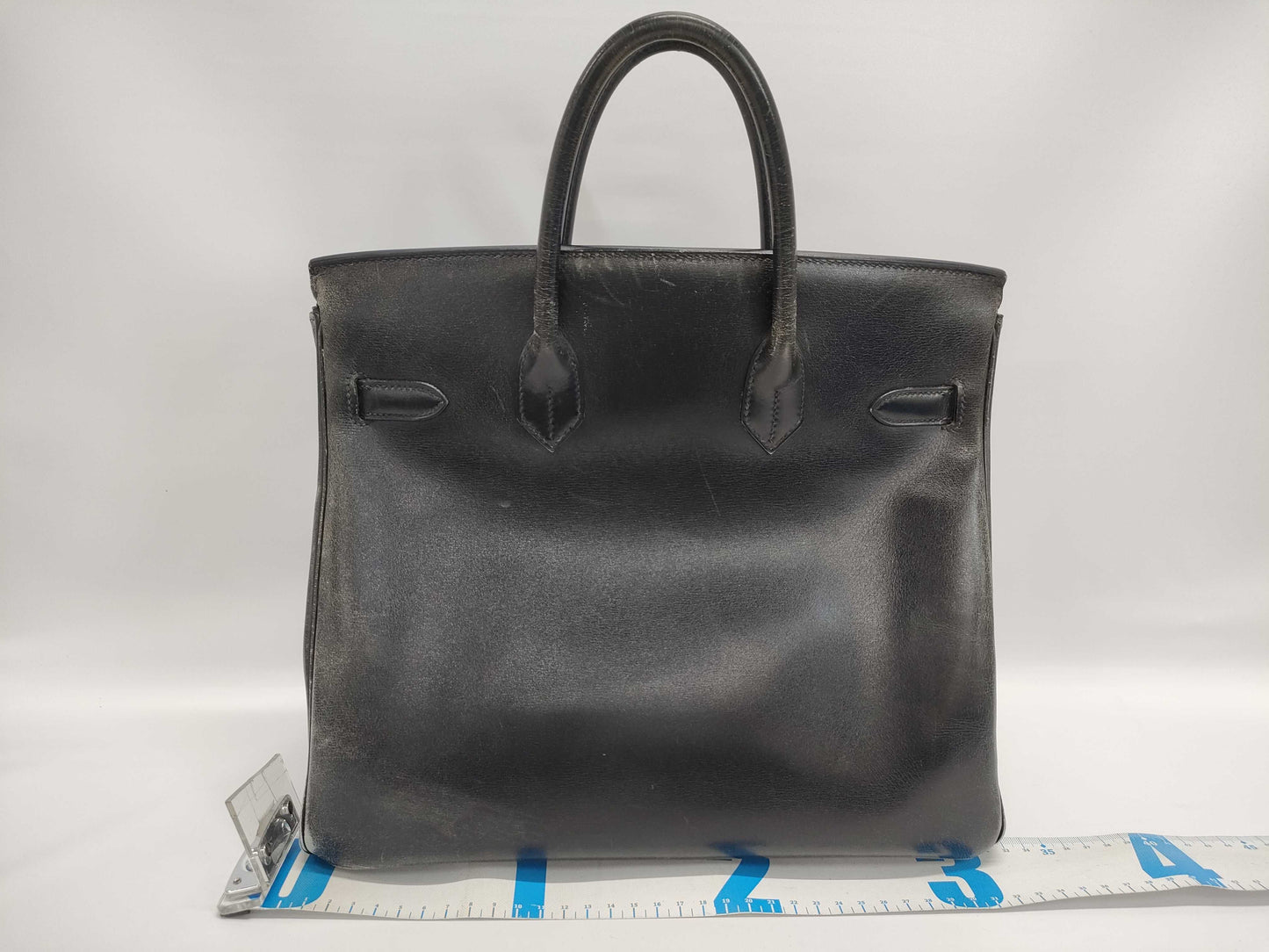 HERMES Haute Couture 32 □E engraved bag