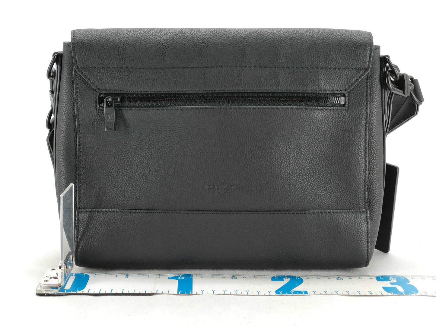 LOUIS VUITTON Aerogram Take Off Messenger Bag with Initial Tag