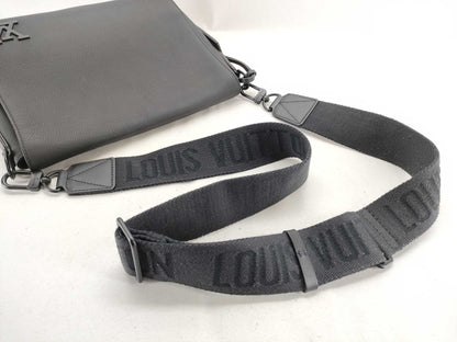 LOUIS VUITTON Aerogram Take Off Messenger Bag with Initial Tag