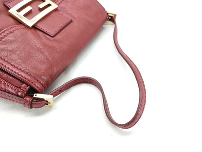 FENDI Mamma Leather Shoulder Bag