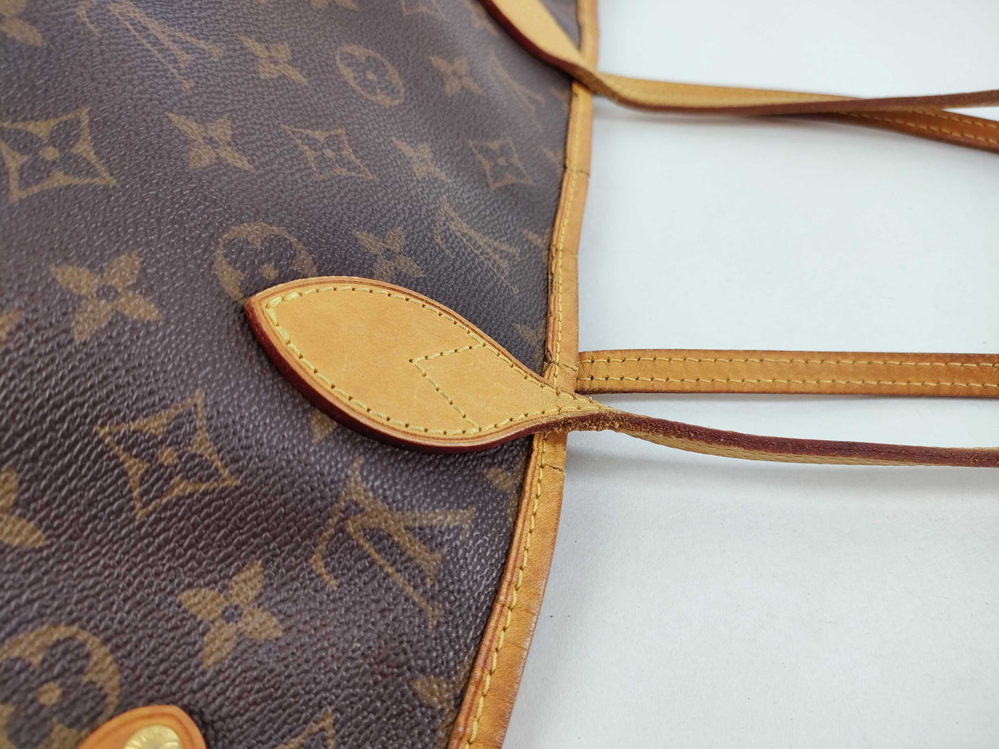 LOUIS VUITTON Monogram Neverfull MM MB2049 Tote Bag