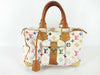 LOUIS VUITTON Monogram Multicolore Vuitton Multi Blanc Speedy 30 SP0024 Boston Bag
