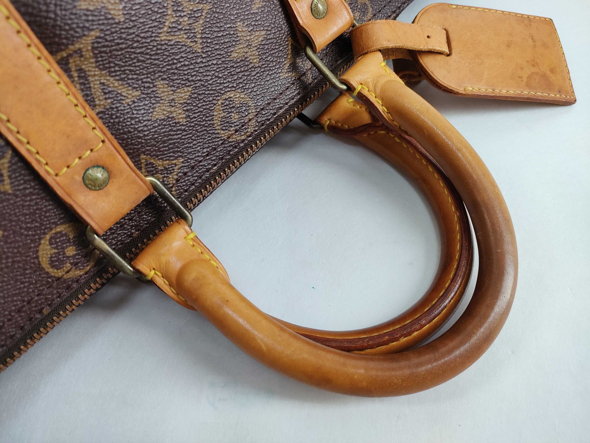 LOUIS VUITTON Monogram Keepall 45 VI8904 Boston Bag