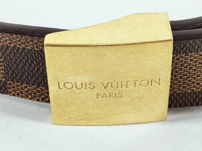 LOUIS VUITTON Damier Vuitton Damier Santur Carre LB0094 Belt