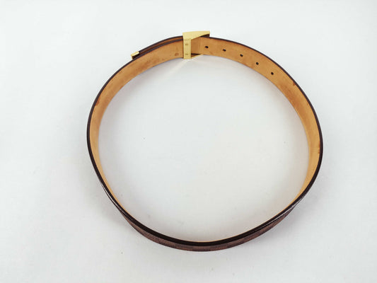 LOUIS VUITTON Damier Vuitton Damier Santur Carre LB0094 Belt