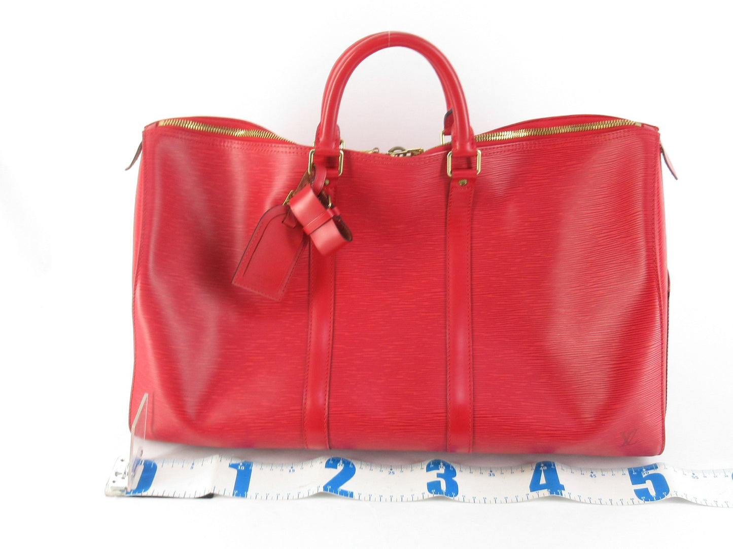 LOUIS VUITTON Epi Keepall 50 Boston Bag SP0976