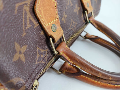 LOUIS VUITTON Monogram Speedy 25 SP0915 Boston Bag