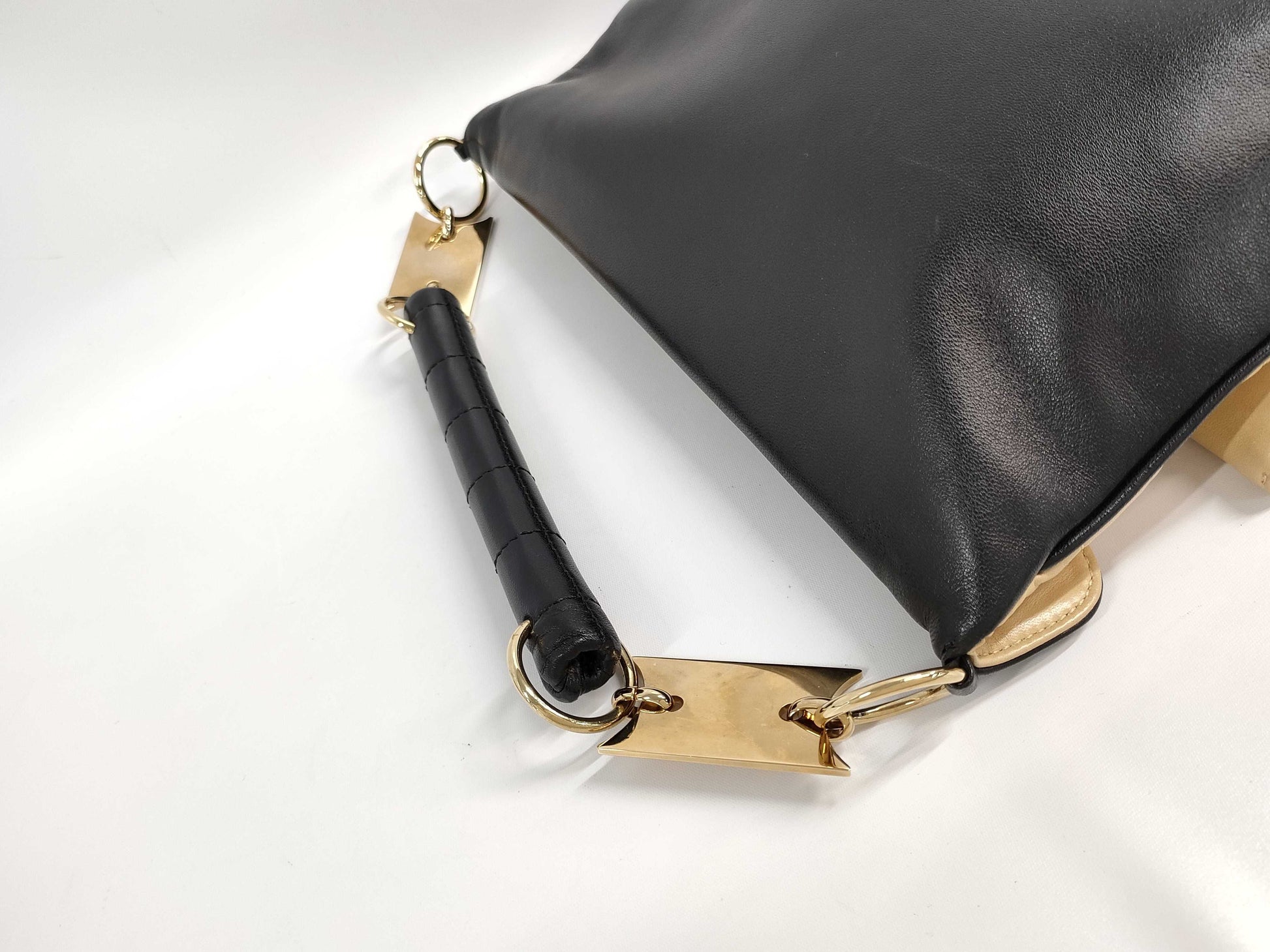 CHANEL 2.55/Chocolate Bar Handbag Lambskin Handbag