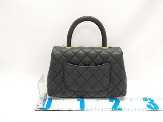 CHANEL Caviar 2-Way Handbag