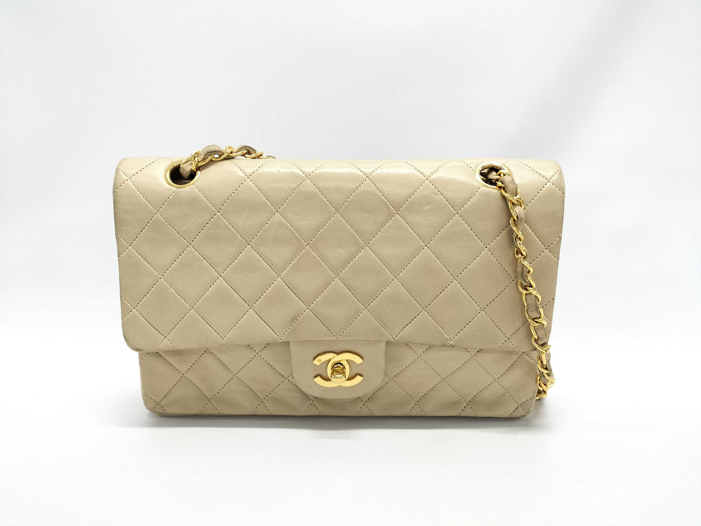 CHANEL Matelasse W-Flap Shoulder Bag