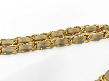 CHANEL Matelasse W-Flap Shoulder Bag