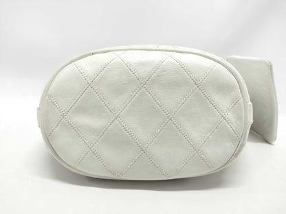 CHANEL Bicolor Chain Shoulder Bag Lambskin Shoulder Bag