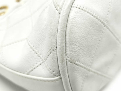 CHANEL Bicolor Chain Shoulder Bag Lambskin Shoulder Bag