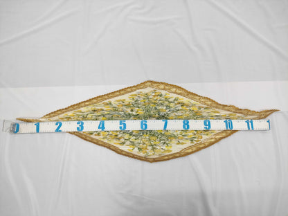 HERMES Pleated Carre Scarf