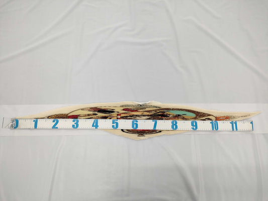 HERMES Pleated Carre Scarf