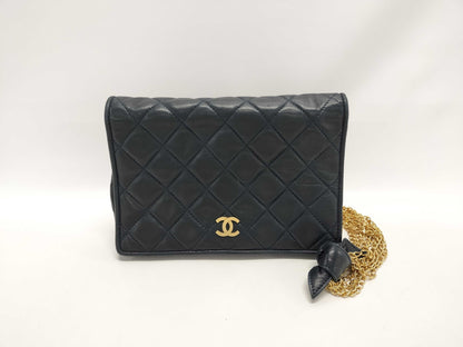 CHANEL Matelasse Chain Shoulder Bag Lambskin Shoulder Bag