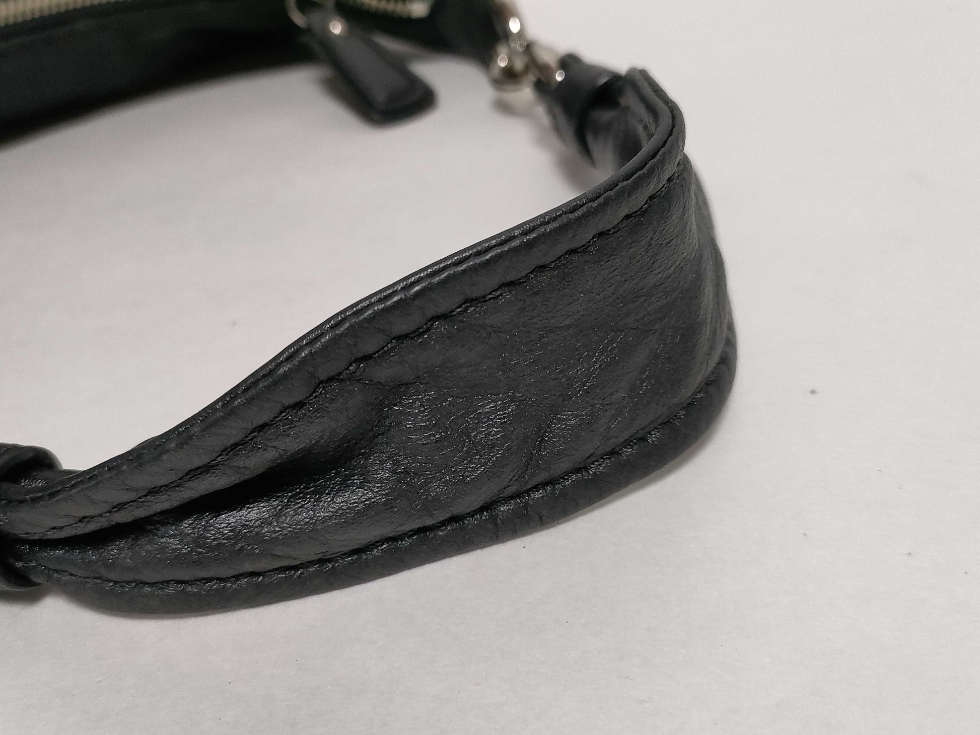 COACH Signature 16805 Signature Semi-Shoulder Bag Canvas/Leather Black Shoulder Bag