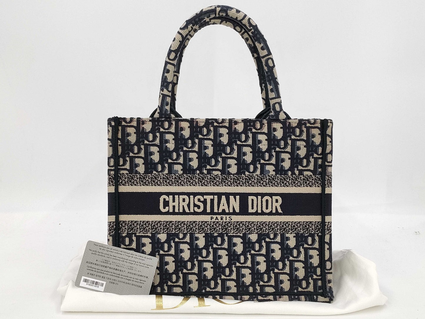 Dior DIOR Christian Dior Book Tote Small Tote Bag Handbag