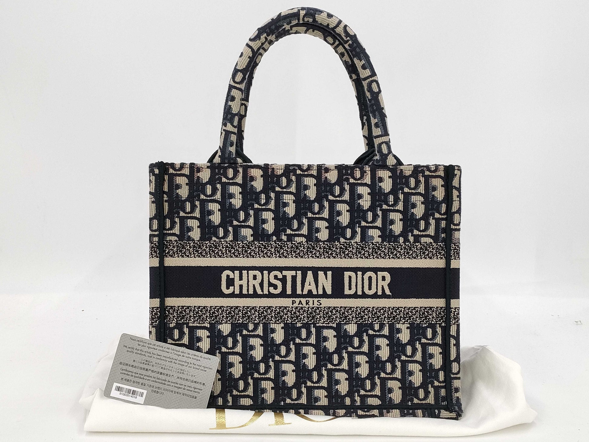 Dior DIOR Christian Dior Book Tote Small Tote Bag Handbag
