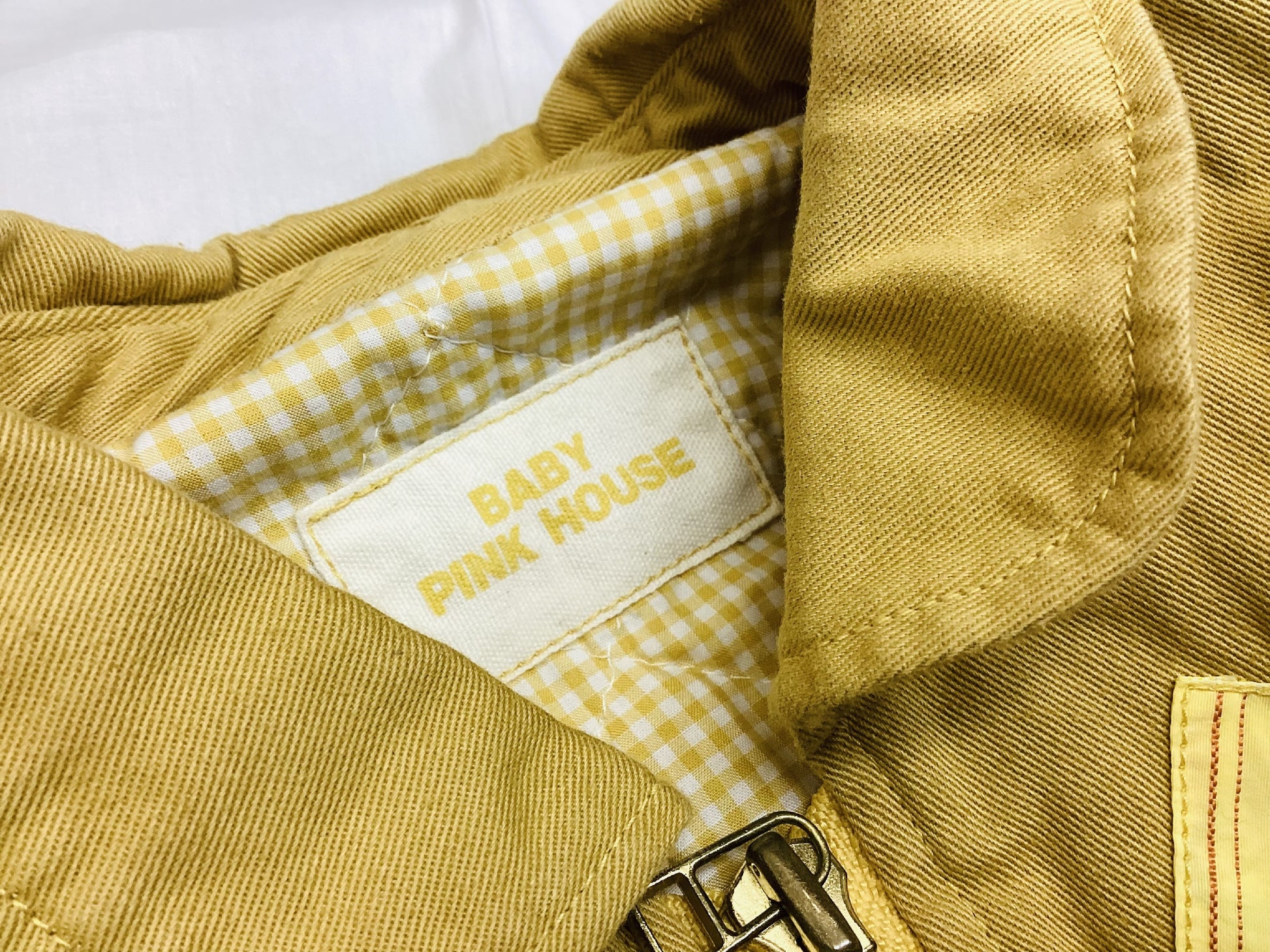 POINK HOUSE Pink House BABY Karl Helmut Blouson & 90% Wool Applique Coat 