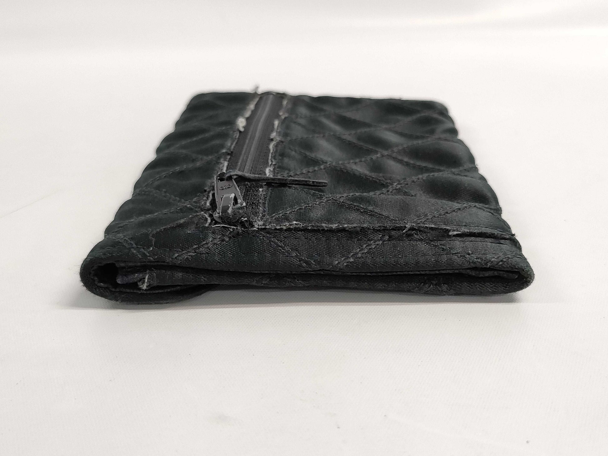 CHANEL Bicolor Satin Case for Cards, Passes, and Business Cards