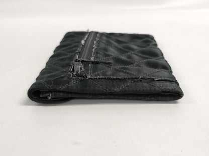 CHANEL Bicolor Satin Case for Cards, Passes, and Business Cards