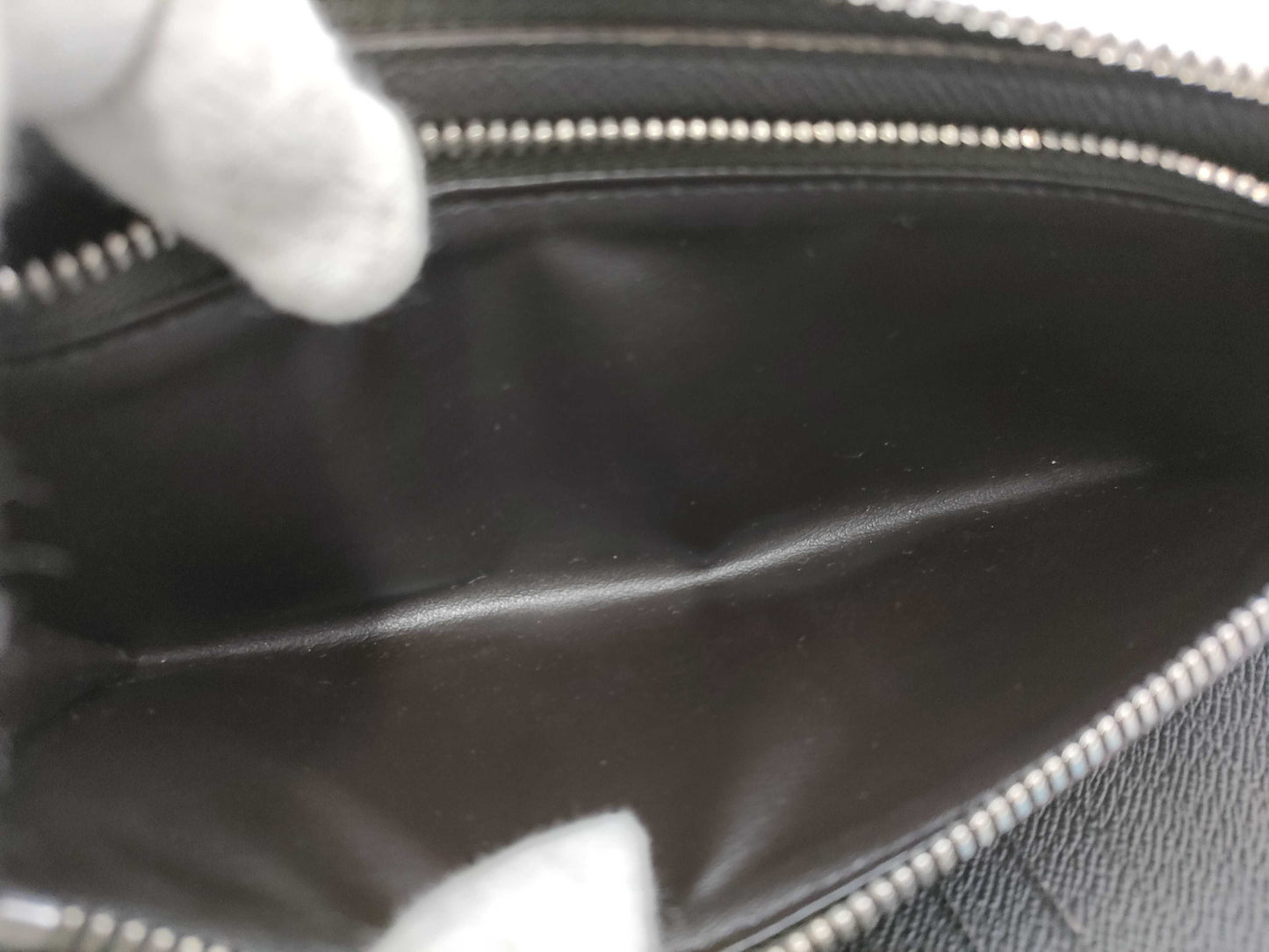 LOUIS VUITTON Damier Vuitton/Wallet Damier Vertical