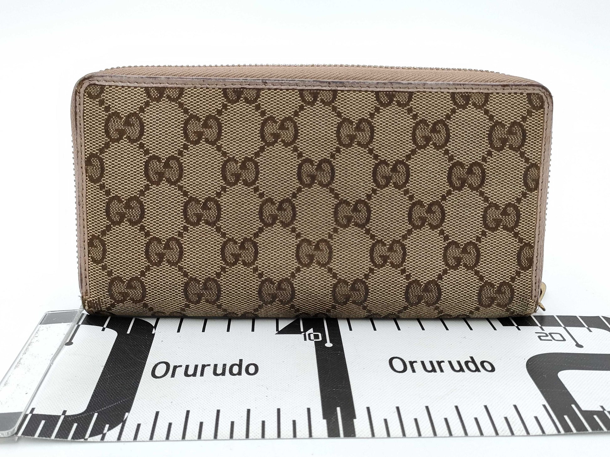 GUCCI Gucci/Long Wallet GG Canvas Wallet