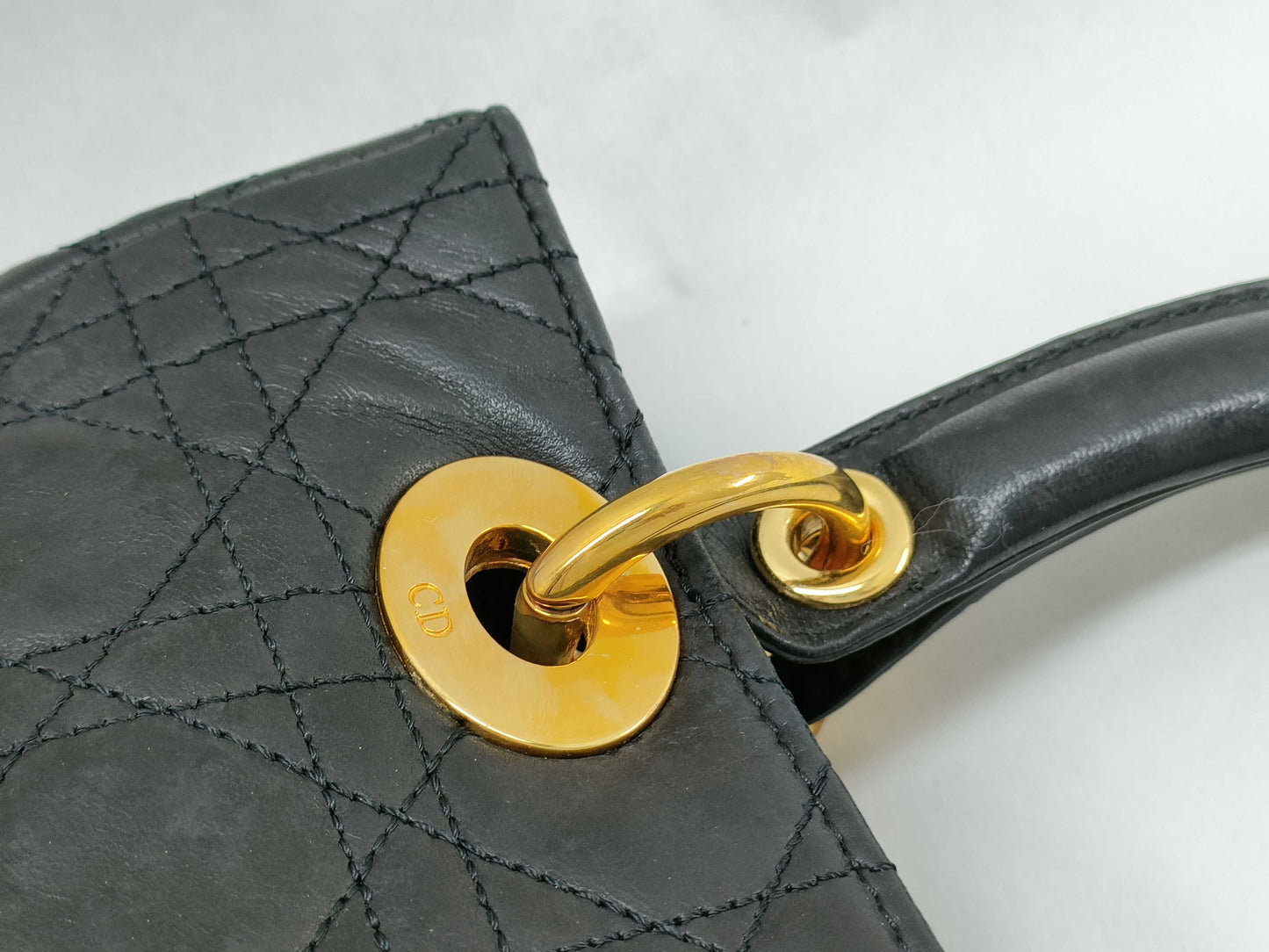 Dior Lady Dior Cannage Handbag Dust Bag Handbag