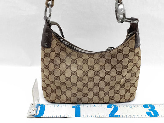 GUCCI GG Canvas Handbag Gucci GG Canvas Handbag