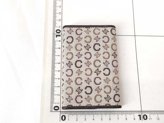CELINE C Macadam Key Case with Dust Bag