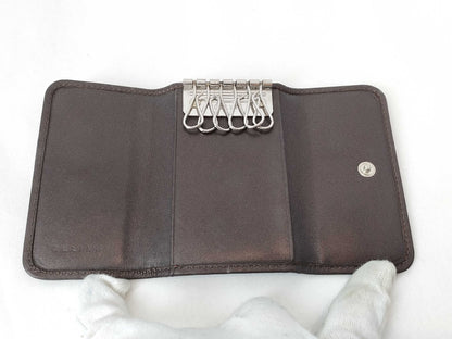 CELINE C Macadam Key Case with Dust Bag