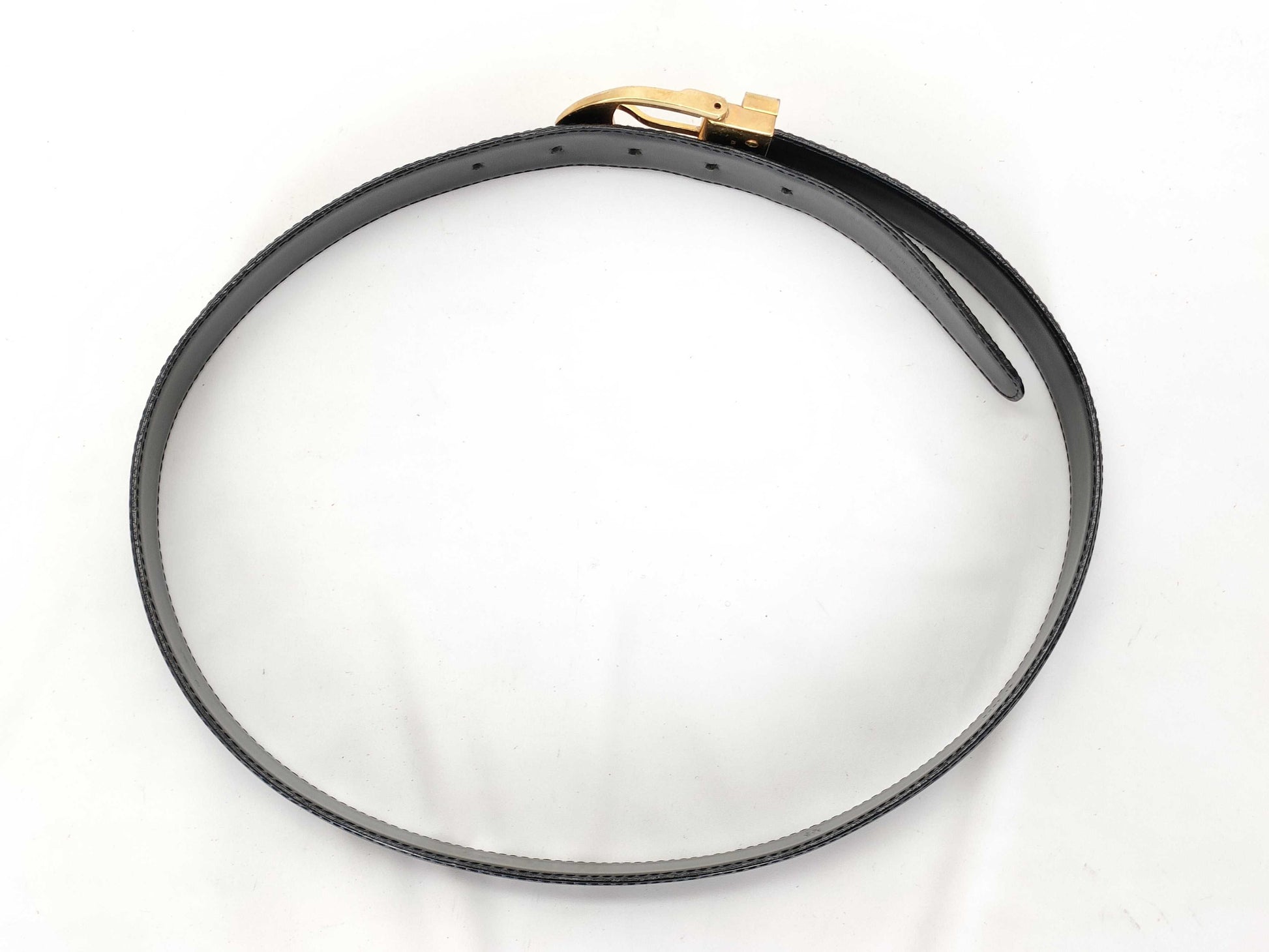 LOUIS VUITTON Epi Leather Belt, Santur Classic M6832Q/VI1909