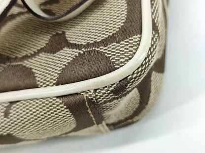 COACH Signature Shoulder Bag Dust Bag Shoulder Bag