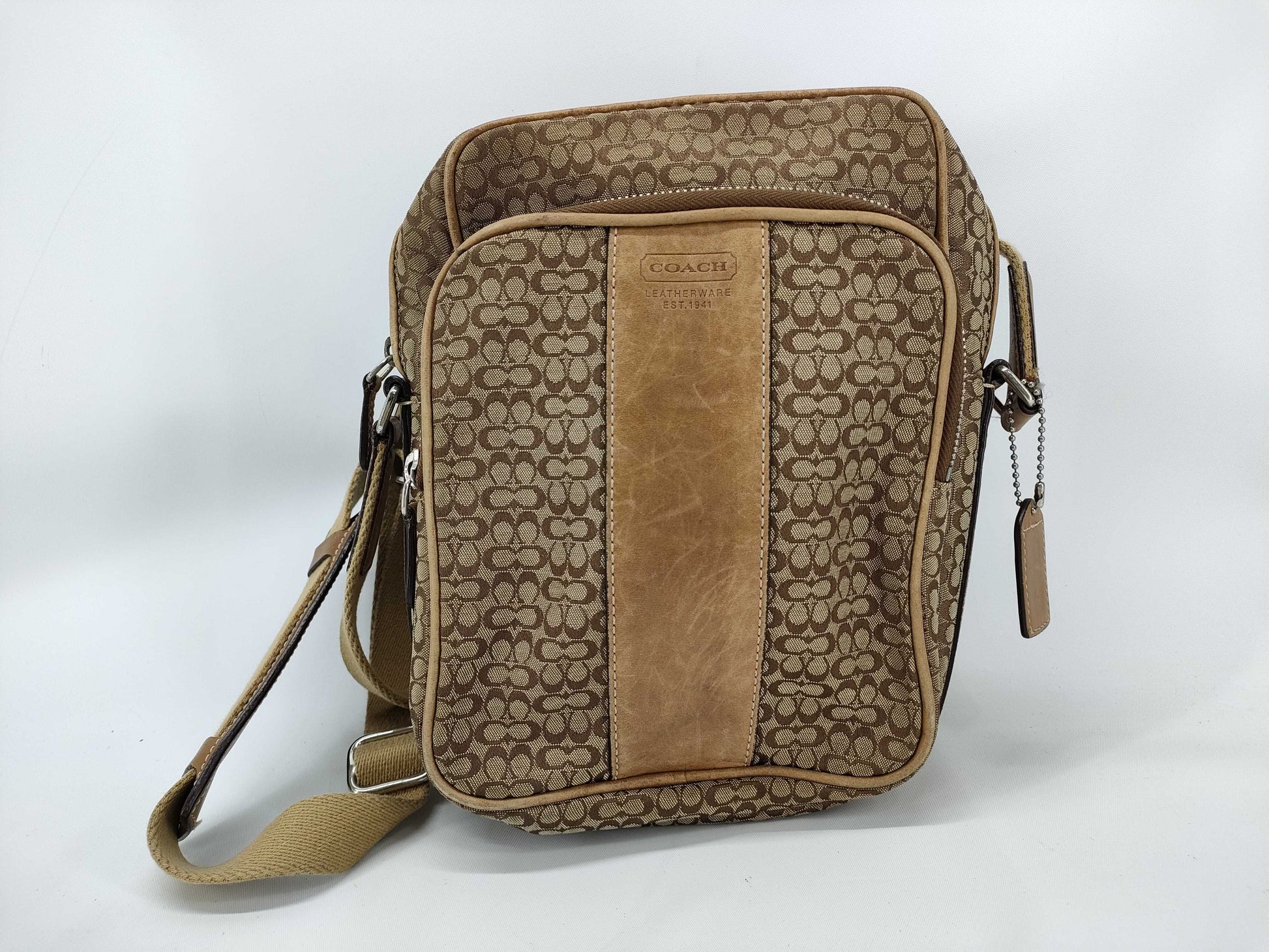 COACH Mini Signature Coach Signature Shoulder Bag Shoulder Bag