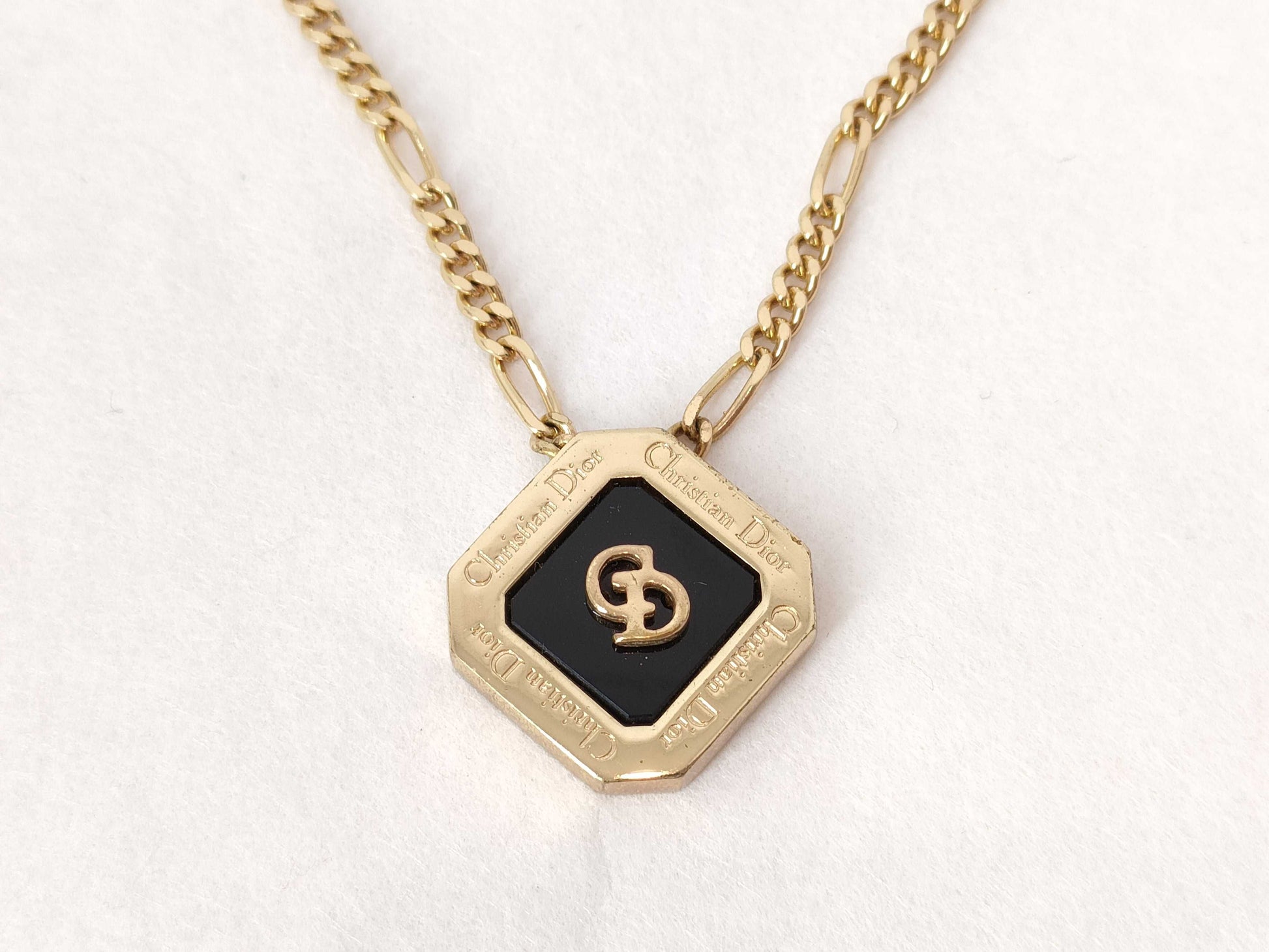 Dior CD Necklace GP Box Necklace