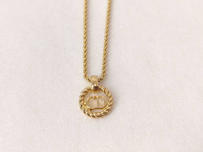 Dior CD Necklace GP Necklace