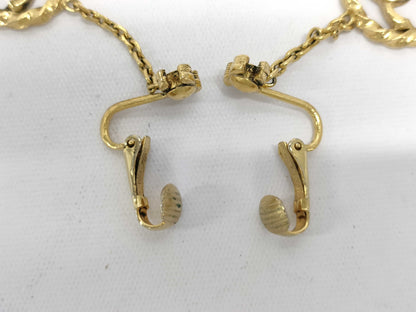 CHANEL Coco Mark Earrings Pair 2148 Earrings