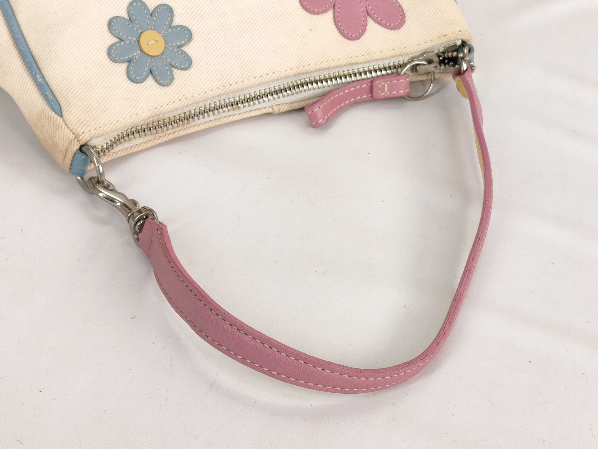 COACH floral print handbag