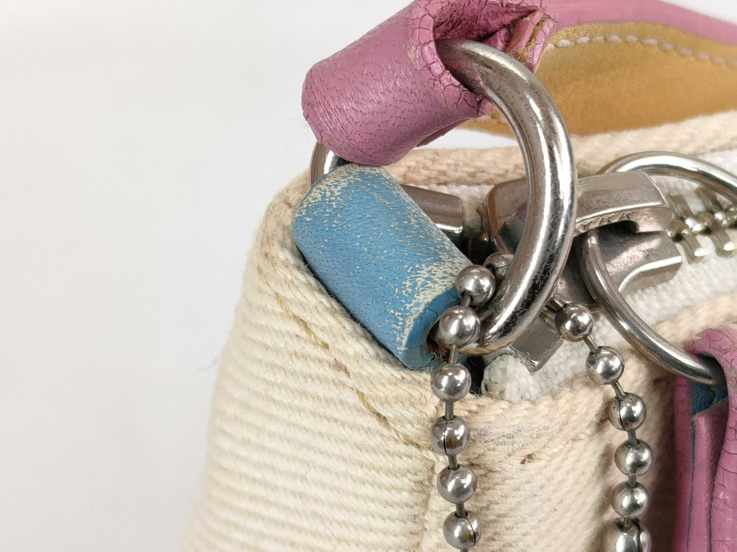 COACH floral print handbag