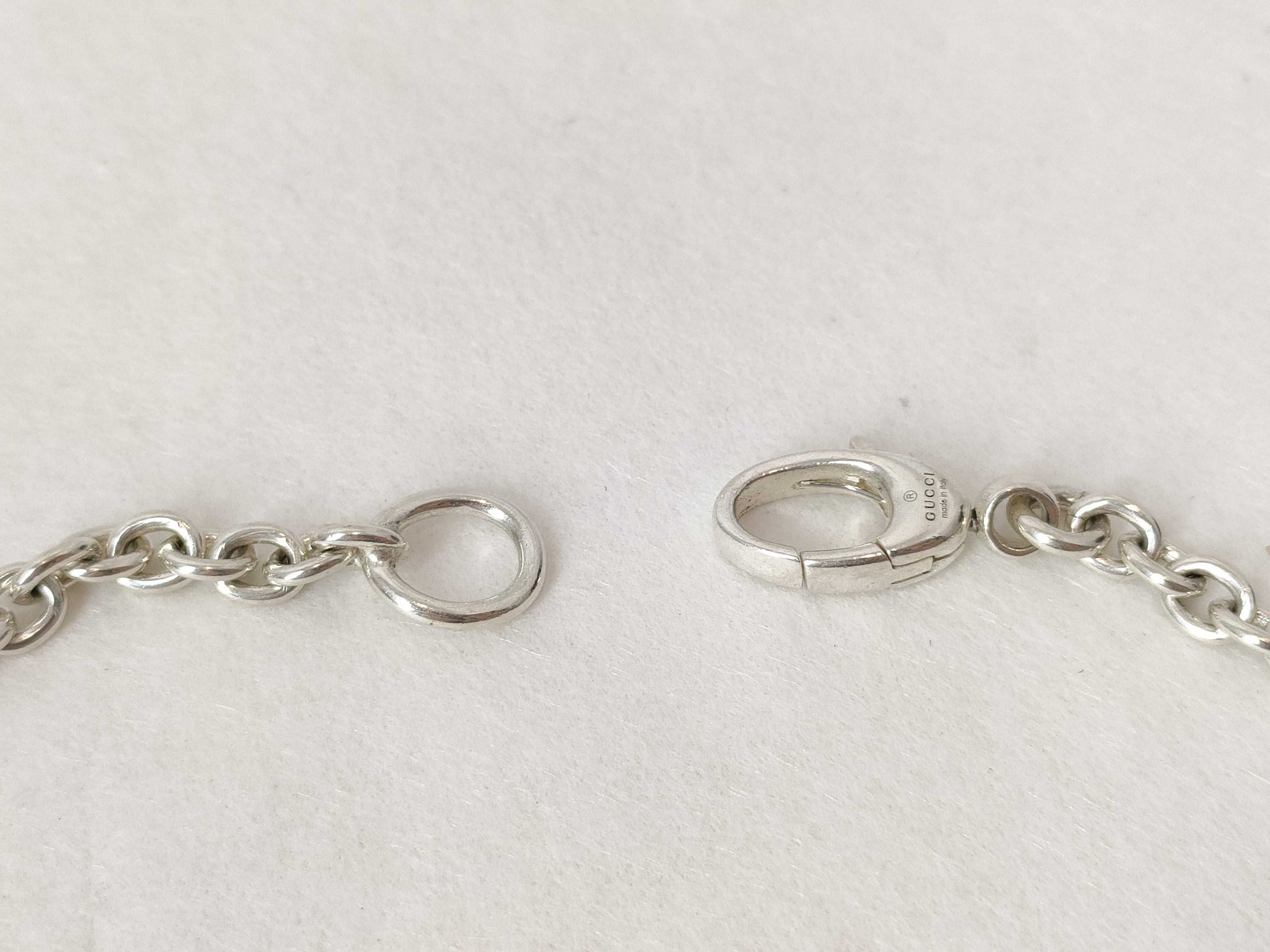 GUCCI Interlocking G Necklace 925 26g Necklace