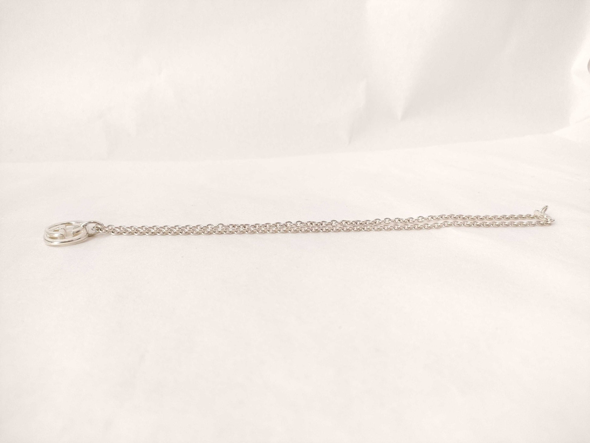 GUCCI Interlocking G Necklace 925 26g Necklace